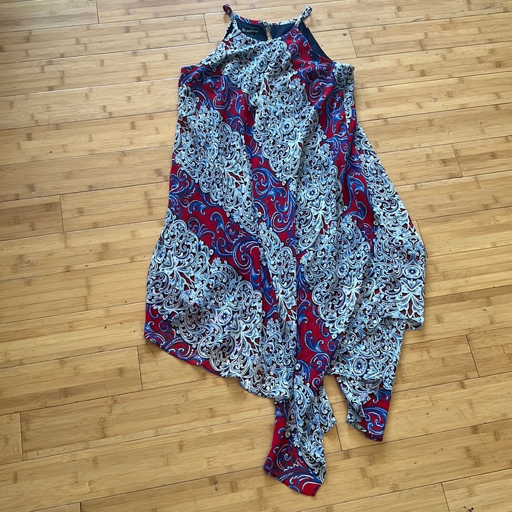 International concepts handkerchief dress